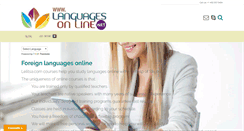 Desktop Screenshot of languagesonline.net