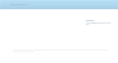 Desktop Screenshot of languagesonline.co.uk